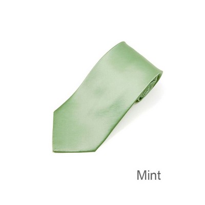 Men's Solid Silk Neck Tie