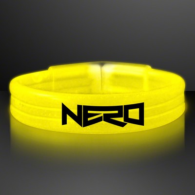 Thick Yellow Glow Bracelet - PRINTED