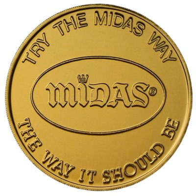 Colored - Anodized Aluminum Coin/Medallion (1-3/8")