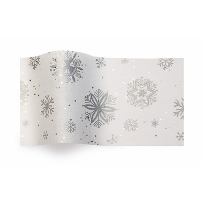 Gemstone Diamond Snowflakes Wrapping Tissue (20"x30")