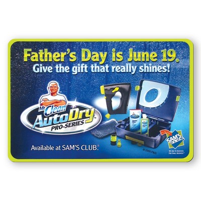 15 to 15.9 Square Inch Custom Shape Vinyl Magnet - 20mil