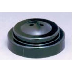 Stick Flag Black Styrene Table Base w/2 Hole (4"x6")