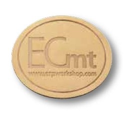 Set of 4 Round Nubuck Coasters