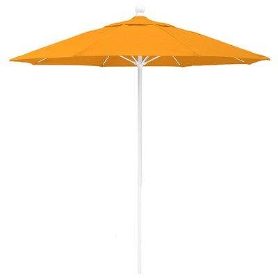 US Made 7 1/2' Commercial 8 Panel Market Umbrella w/HD Aluminum Pole and HD Fiberglass Ribs