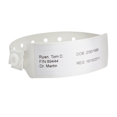 Vinyl Adult/Ped Insert Wristband