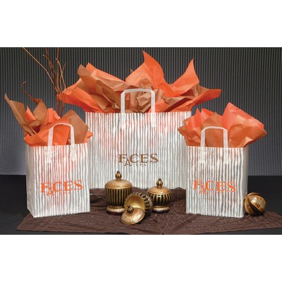 Tri Fold Plastic Shopping Bags