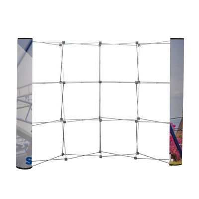 Curved Show 'N Rise Floor Display End Panel (Mural)