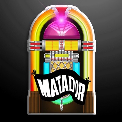 Flashing 1950's Jukebox Flashing Pins - PRINTED