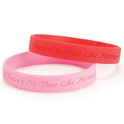 Debossed Silicone Bracelets