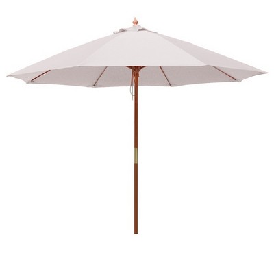 Round Fiberglass Umbrella with 8 Ribs, Blank 9'