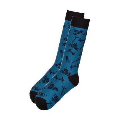 Custom Knee High Dress Socks