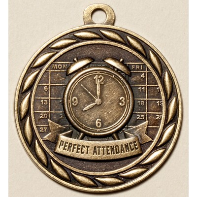 Perfect Attendance Scholastic Medal