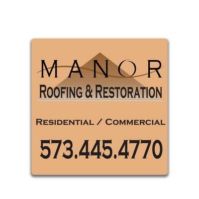 Magnet 3Mil 24X24 Indoor Outdoor. Full Color