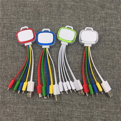 4-in-1 Multi Device LED Light Charging Cable Set