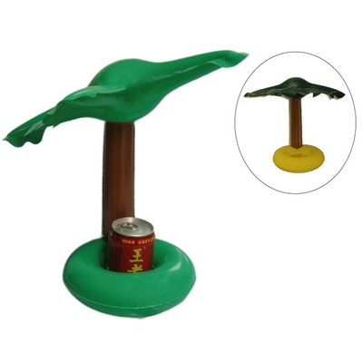 Inflatable Palm Tree Drink Holder