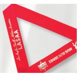 Custom Neck Ribbons sewn with ring 1 5/8" x 30"