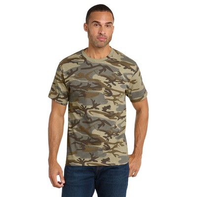 Port & Company® Core Cotton Camo Tee Shirt