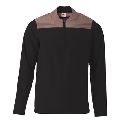 A4 Men's Element 1/4 Zip Water Resistant Jacket