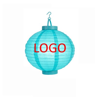 8" LED Paper Lanterns - Multi-Color Ambient Lighting