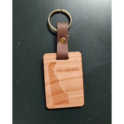 Hardwood State Keychains