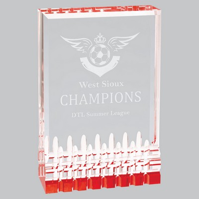 Red Mirage Acrylic Award (4 1/4" x 6")