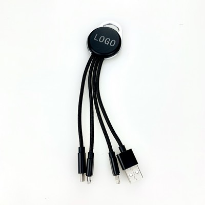 3-In-1 Charging Buddy With Light Logo