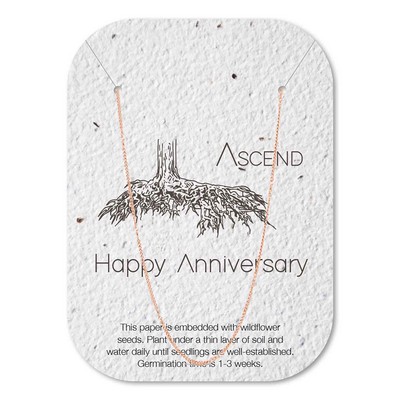 Seed Paper Jewelry Holder -