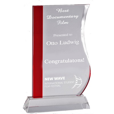 Optical Wave Crystal Award (9 ¼" x 5 ½")