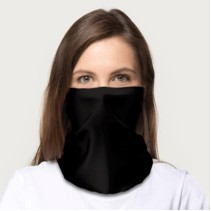 Tuber'z™ Non-Printed Black Neck Gaiter