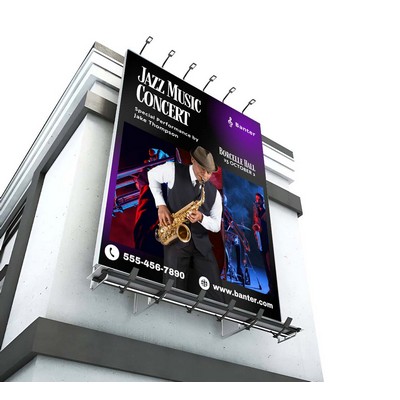 16oz. Heavy Duty Vinyl Banner - Single Sided (1' x 1ft/SQFT)