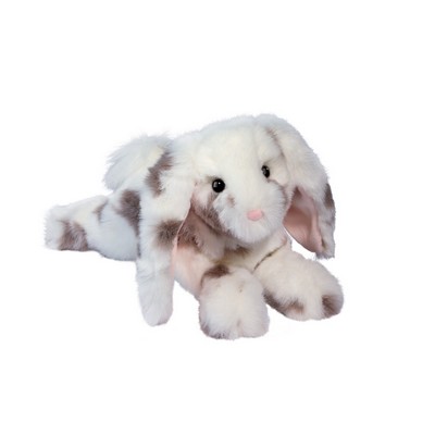 Ramsey DLux Gray Spotted Bunny Stuffed Animal