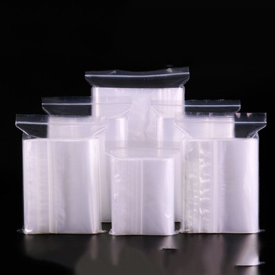 8Mil Plastic PE Printed Transparent Zip Lock Bag