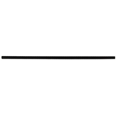 9.5" Black Giant Plastic Straws