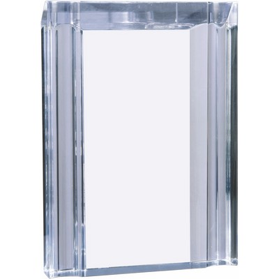 4 3/4" x 6 1/8" Clear Channel Acrylic