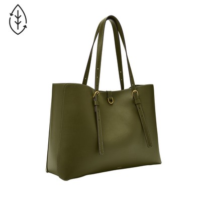 Fossil Kier Cactus Leather Tote