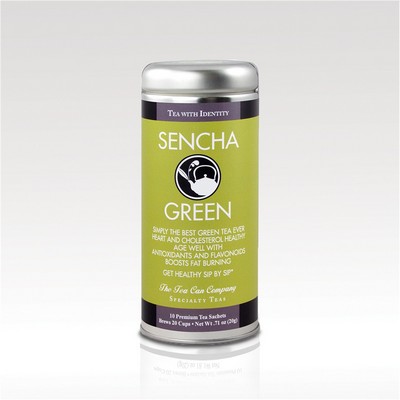 Tea Can Company Sencha Green Tall Tin