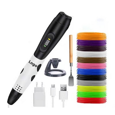 3D Printing Pen With 12 Color PLA Filament