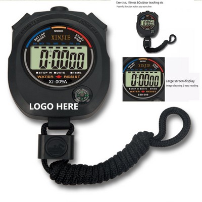 Sports Stop Watch w/Lanyard