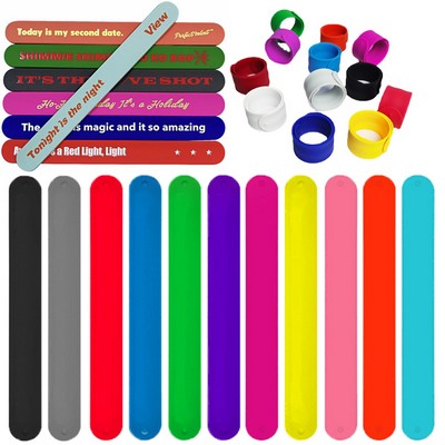 Silicone Slap Bracelet