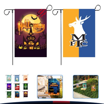 Halloween Garden Flags