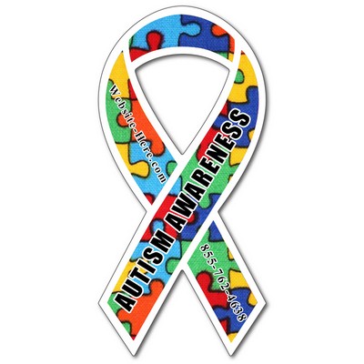 Magnet- 3.8x8 Awareness Ribbon - 30 Mil