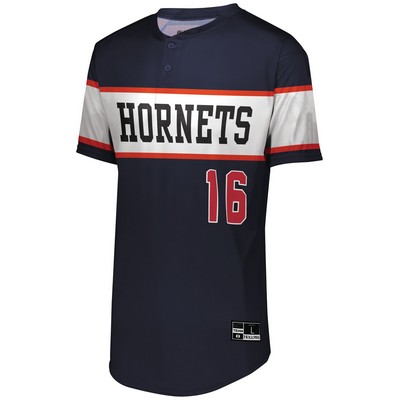 Holloway Youth FreeStyle™ Sublimated Lightweight 2-Button Baseball Jersey