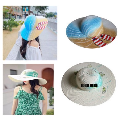Full Color Straw Hat