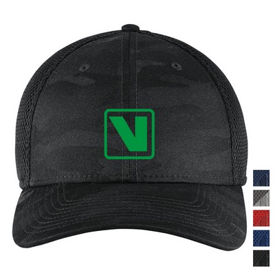 New Era® Tonal Camo Stretch Tech Mesh Cap