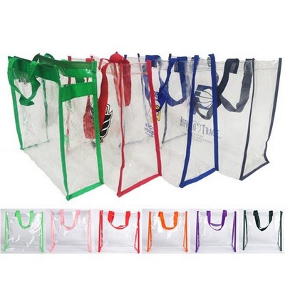 Clear Stadium Tote Bag