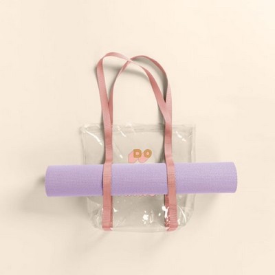 Shamwow Yoga Tote - Clear Vinyl