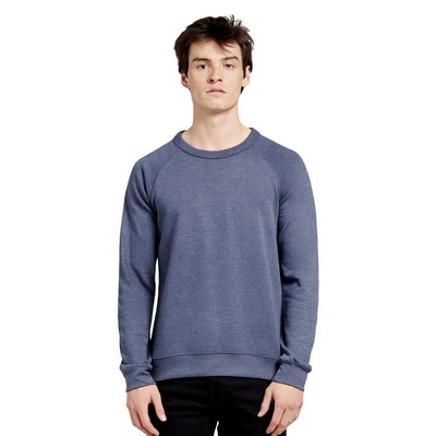 French Terry Raglan Crew Neck Shirt