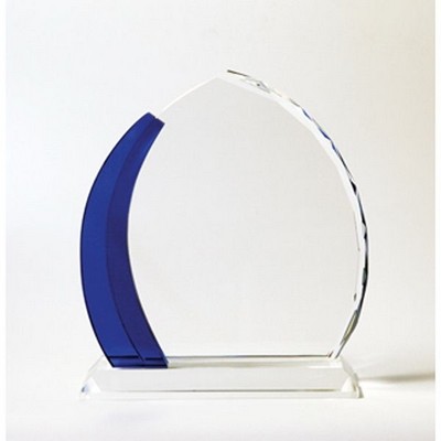 Blue Version Award (8"x7"x2 3/8")