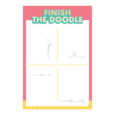 Camping & Glamping On-The-Go Game Pad, Glamping & Outdoor Activity Book for