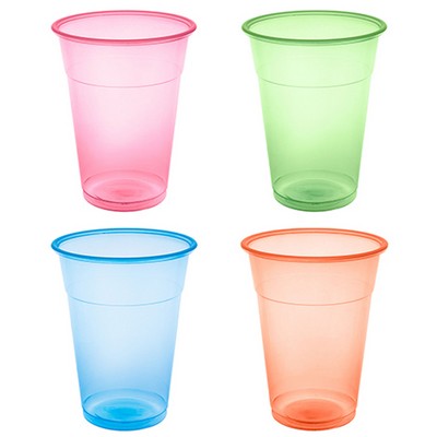 16 Oz. Neon Soft Plastic Cups
